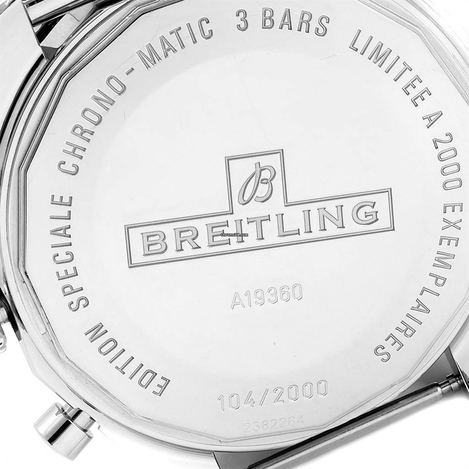 IMG_9081 Breitling Chrono-Matic 1461 Mens watch Unisex Automatic Steel A19360 Replica 5