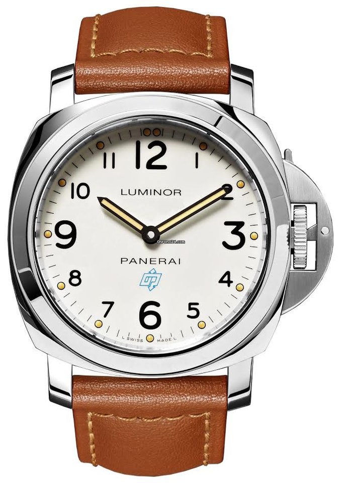 Panerai Luminor Base Logo Mens watch Unisex Manual winding Steel PAM 00775 Replica 5