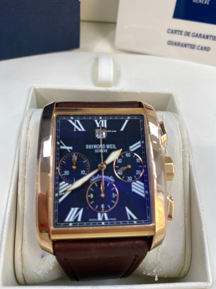 IMG_9081 Raymond Weil Don Giovanni Mens watch Unisex Automatic Rose gold 14885-G-00209 Replica 5