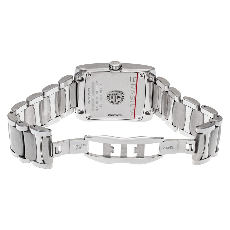 IMG_9081 Ebel Brasilia Mens watch Unisex Quartz Steel 9255M41 Replica 5