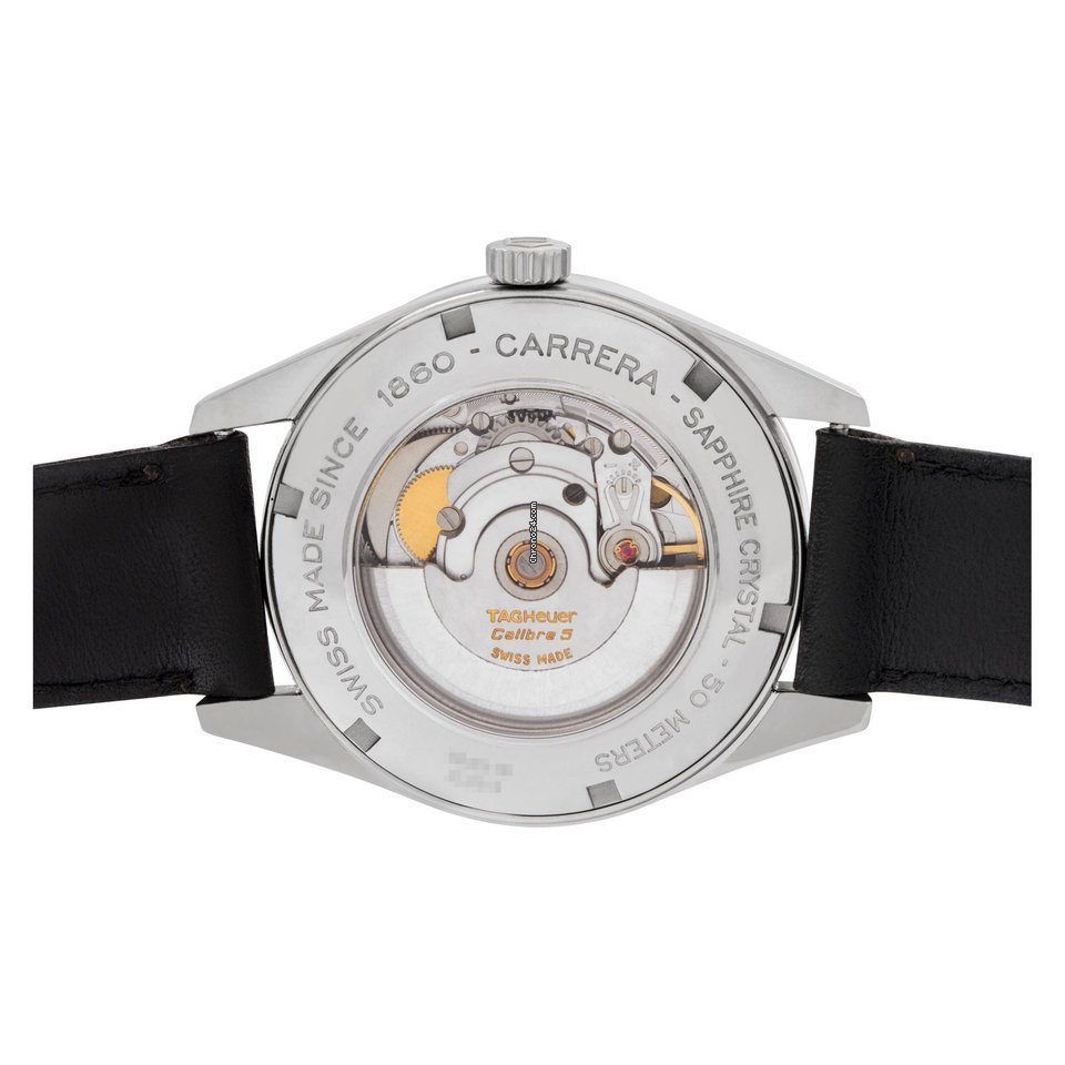 IMG_9081 TAG Heuer Carrera Calibre 5 Mens watch Unisex Automatic Steel WV211B.FC6180 Replica 5