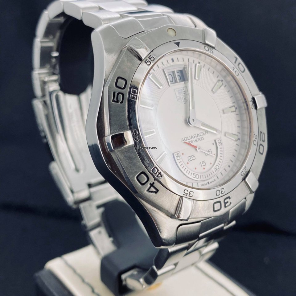 IMG_9081 TAG Heuer Aquaracer 300M Mens watch Unisex Quartz Steel WAF1011 Replica 5