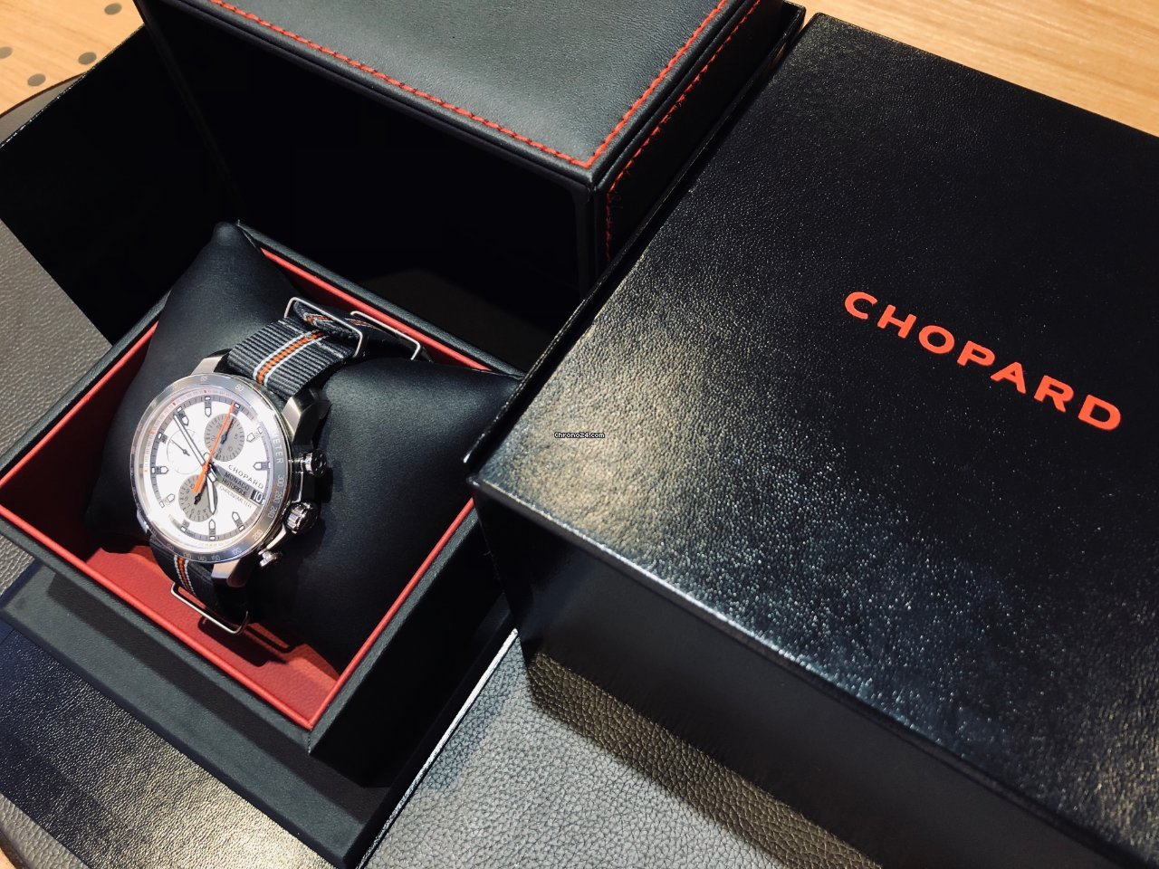 IMG_9081 Chopard Grand Prix de Monaco Historique Mens watch Unisex Automatic Titanium 168570-3002 Replica 5