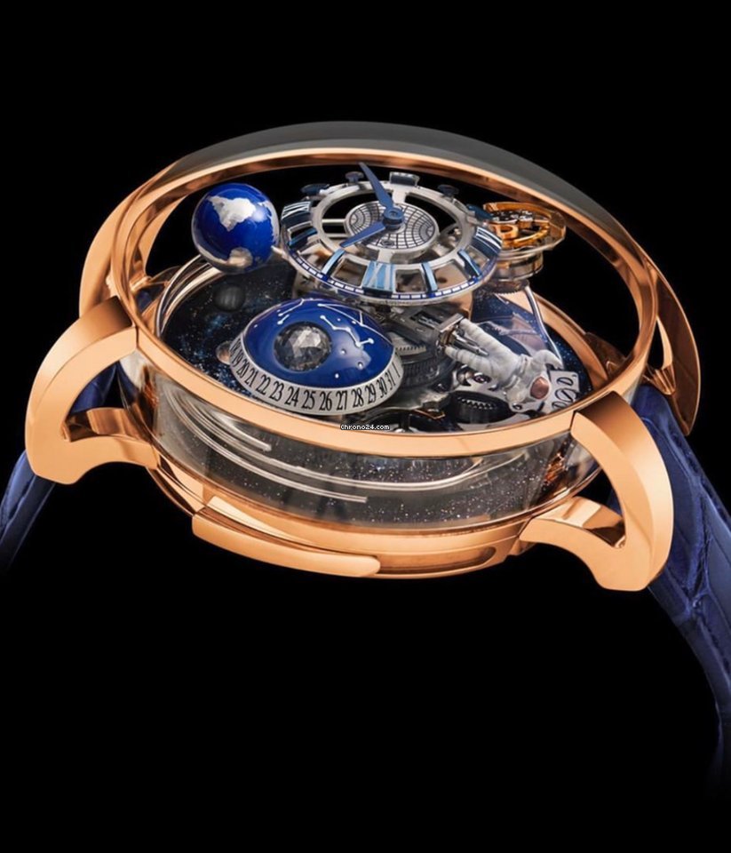 IMG_9081 Jacob & Co. Astronomia Mens watch Unisex Manual winding Rose gold AM500.40.AC.SD.A Replica 5