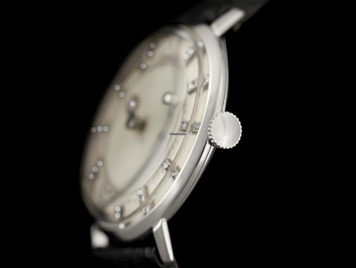 IMG_9081 Jaeger-LeCoultre Mens watch Unisex Manual winding White gold 7119 Replica 5