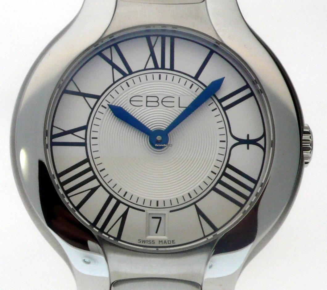 IMG_9081 Ebel Beluga Womens watch Quartz Steel 1216070 Replica 5