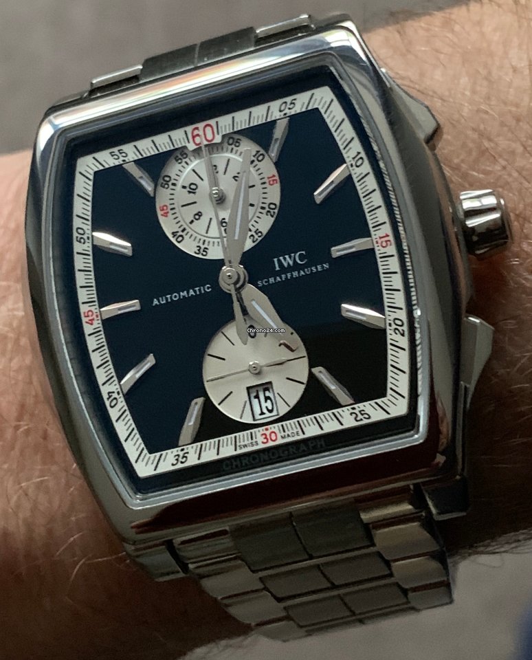 IMG_9081 IWC Da Vinci Chronograph Mens watch Unisex Automatic Steel IW376407 Replica 5