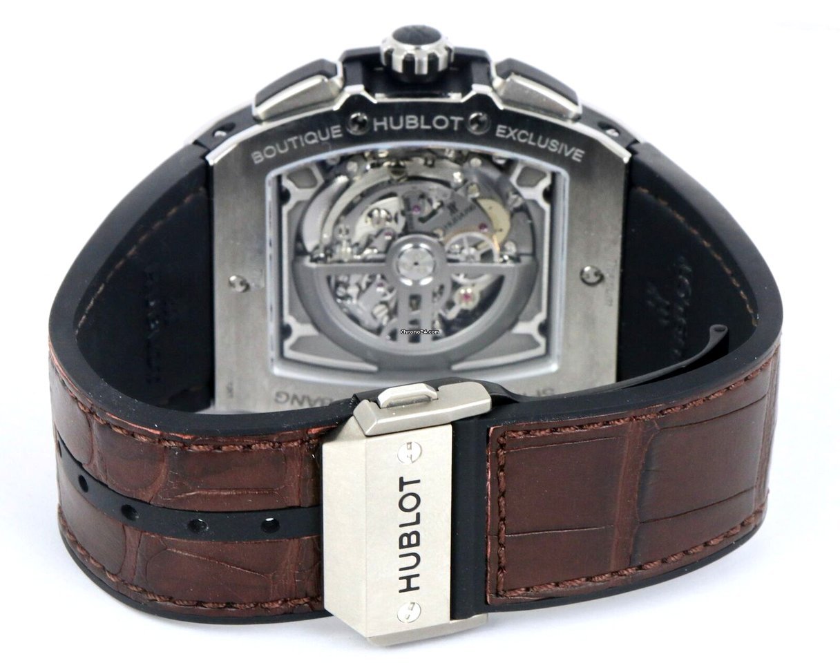 IMG_9081 Hublot Mens watch Unisex Automatic Titanium 601.NX.3171.LR Replica 5
