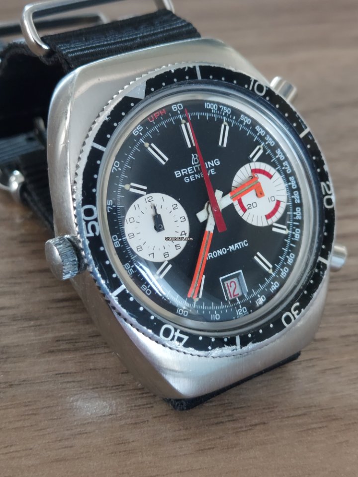 IMG_9081 Breitling Chrono-Matic Mens watch Unisex Automatic Steel 2112 Replica 5