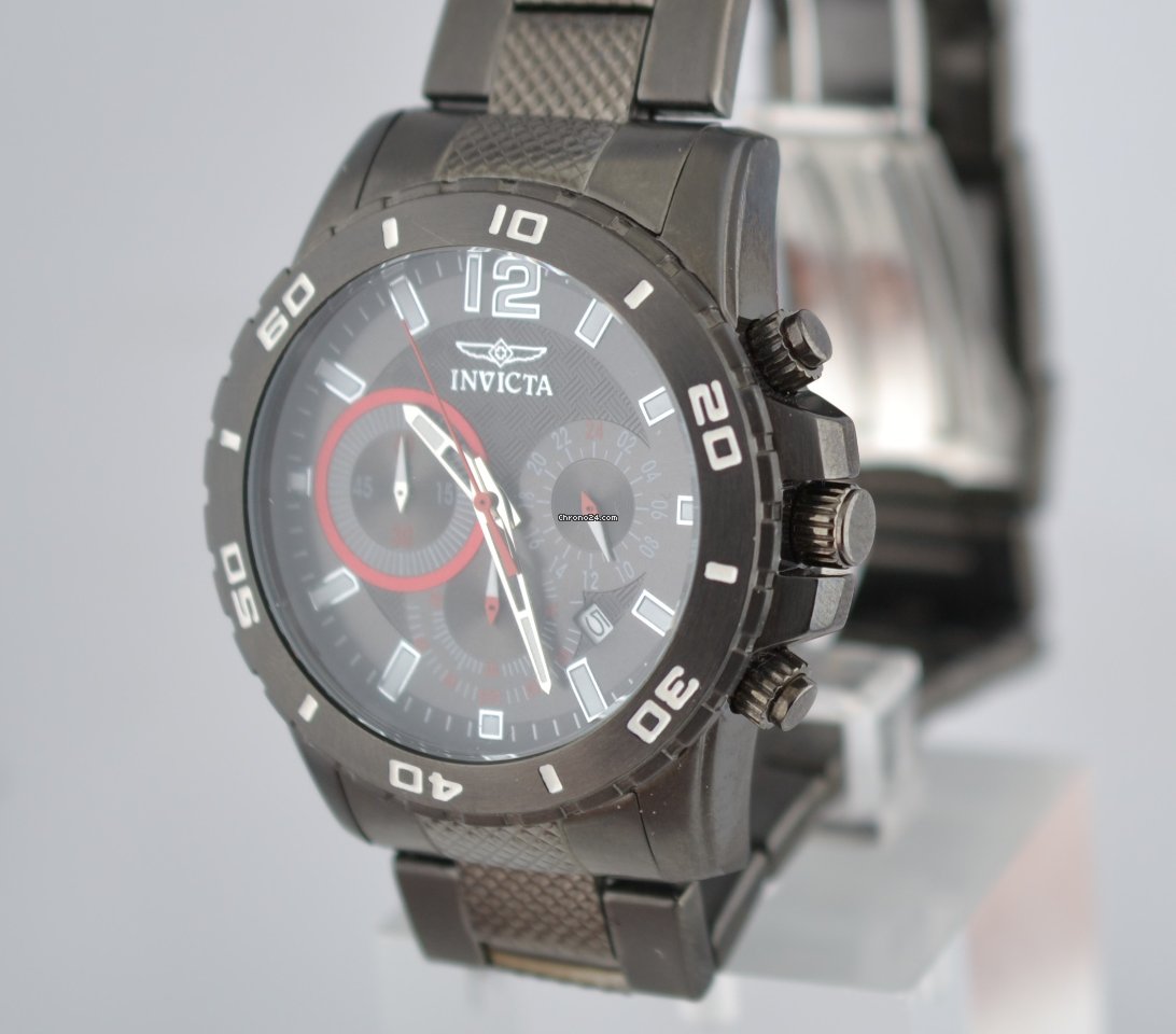 Invicta Mens watch Unisex Quartz Steel 19654 Replica 5
