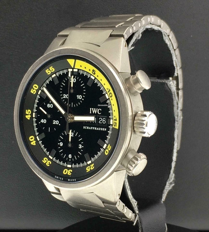 IWC Aquatimer Chronograph Mens watch Unisex Automatic Titanium IW372301 Replica 5