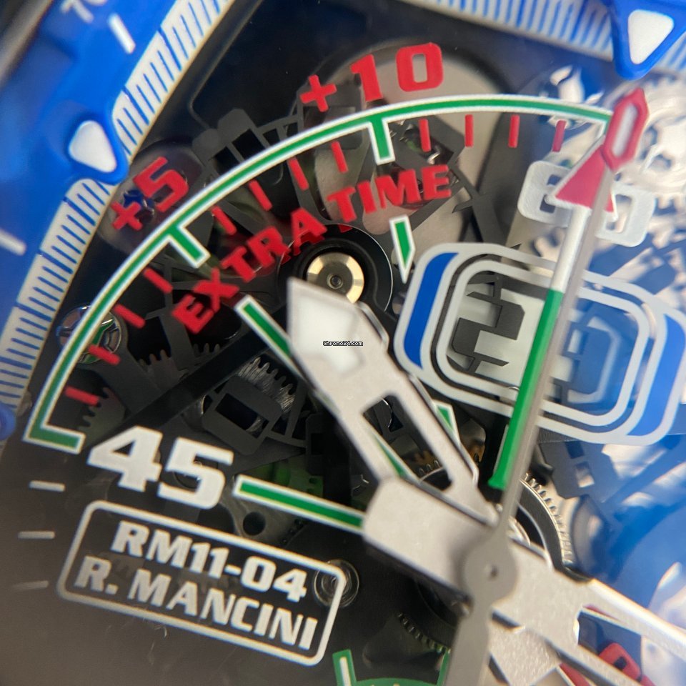Richard Mille RM 011 Mens watch Unisex Automatic Carbon RM 11-04 Replica 5