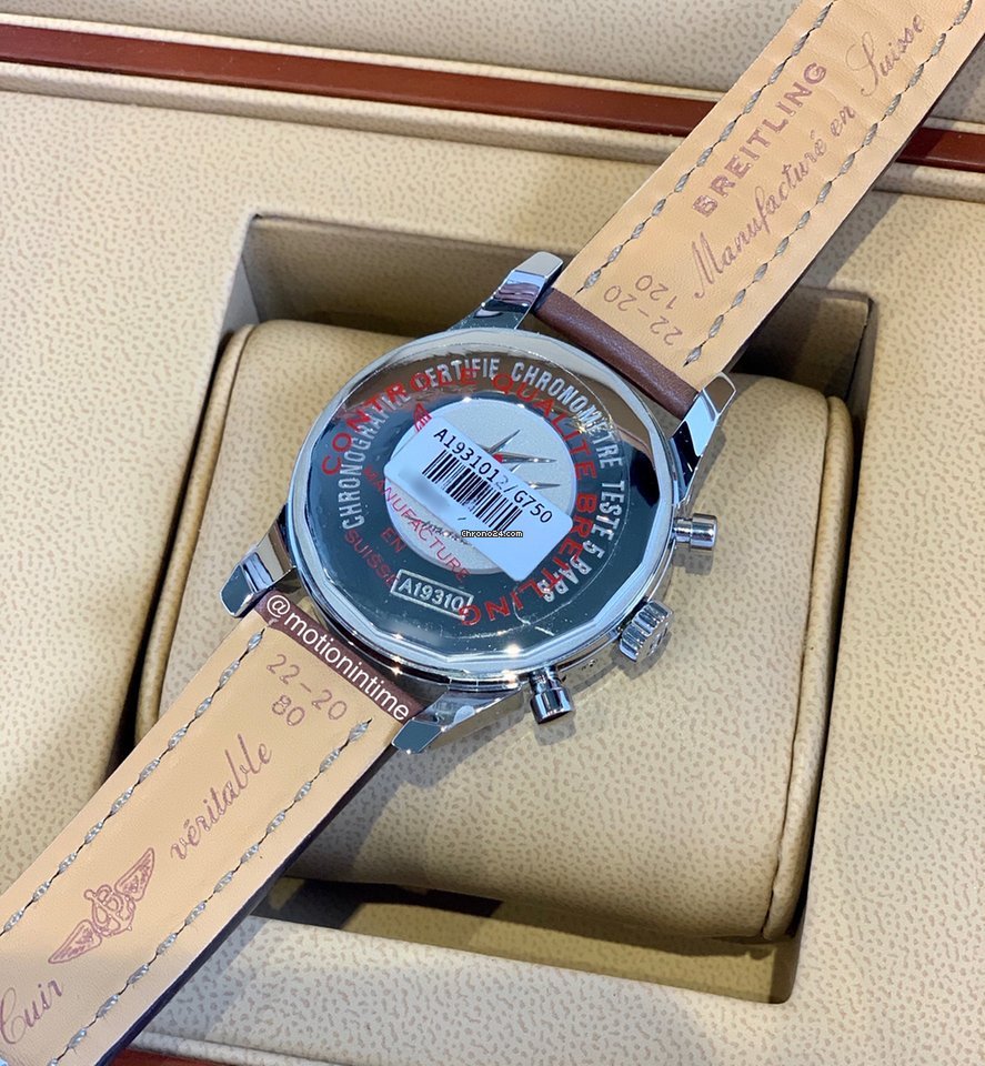 Breitling Transocean Chronograph 1461 Mens watch Unisex Automatic Steel A1931012.G750 Replica 5