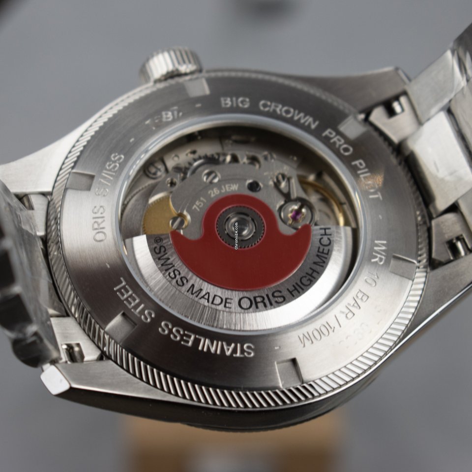 IMG_9081 Oris Big Crown ProPilot Date Automatic Steel 01 751 7697 4065-07 8 20 19 Replica 5