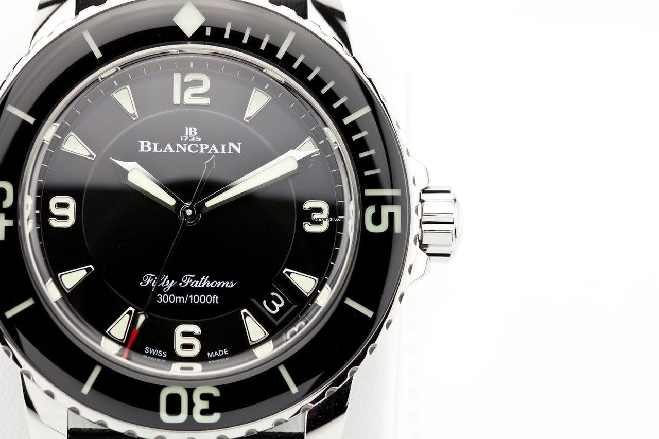 IMG_9081 Blancpain Fifty Fathoms Mens watch Unisex Automatic Steel 5015-1130-52 Replica 5