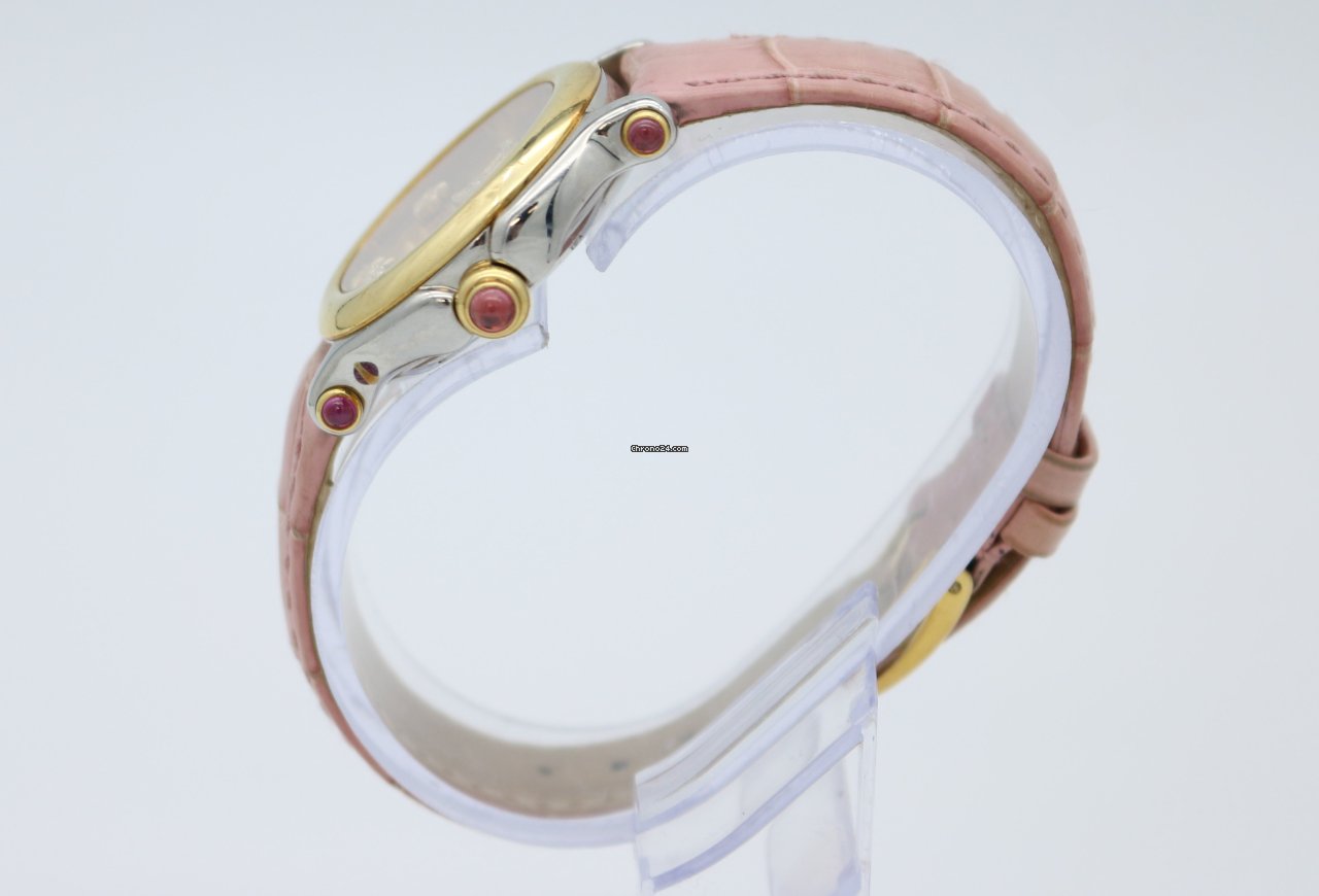 IMG_9081 Chopard Happy Sport Mens watch Unisex Quartz Steel 27 8239-42 Replica 5