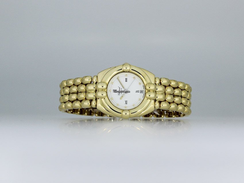IMG_9081 Chopard Gstaad Womens watch Quartz Yellow gold 32 5120 Replica 5