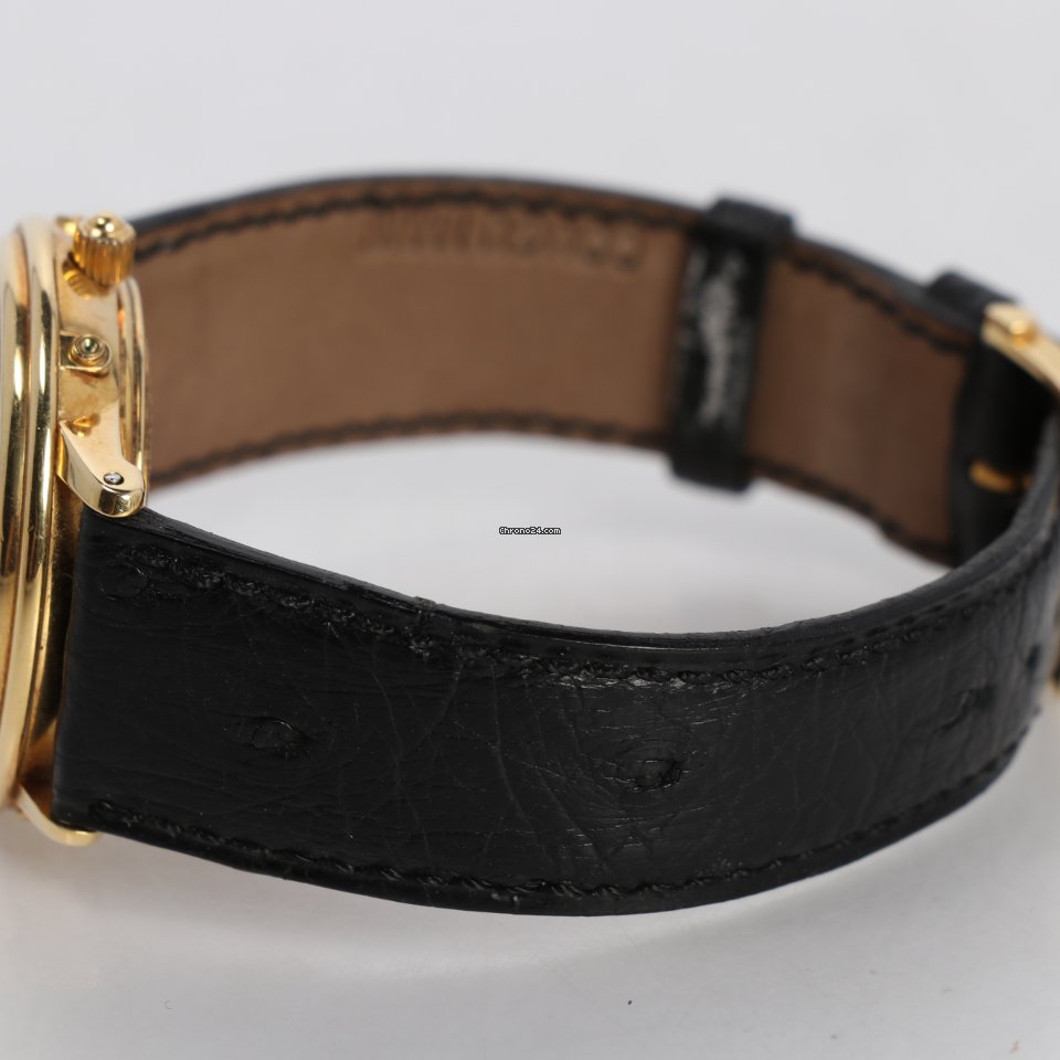 IMG_9081 Blancpain Villeret Moonphase Womens watch Automatic Yellow gold 6595-1141-55 Replica 5
