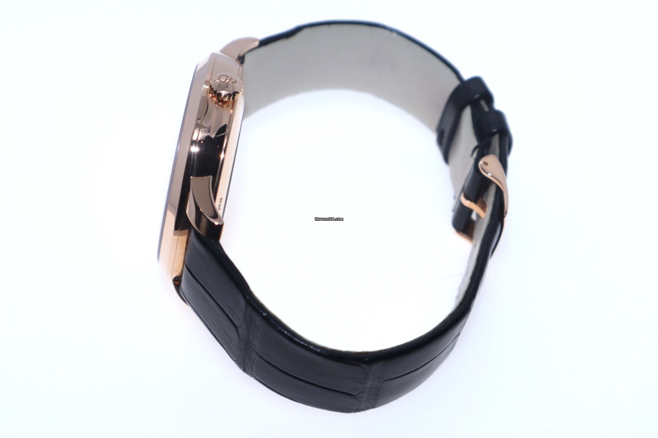 IMG_9081 Girard Perregaux 1966 Mens watch Unisex Automatic Rose gold 49538-52-131-BK6A Replica 5