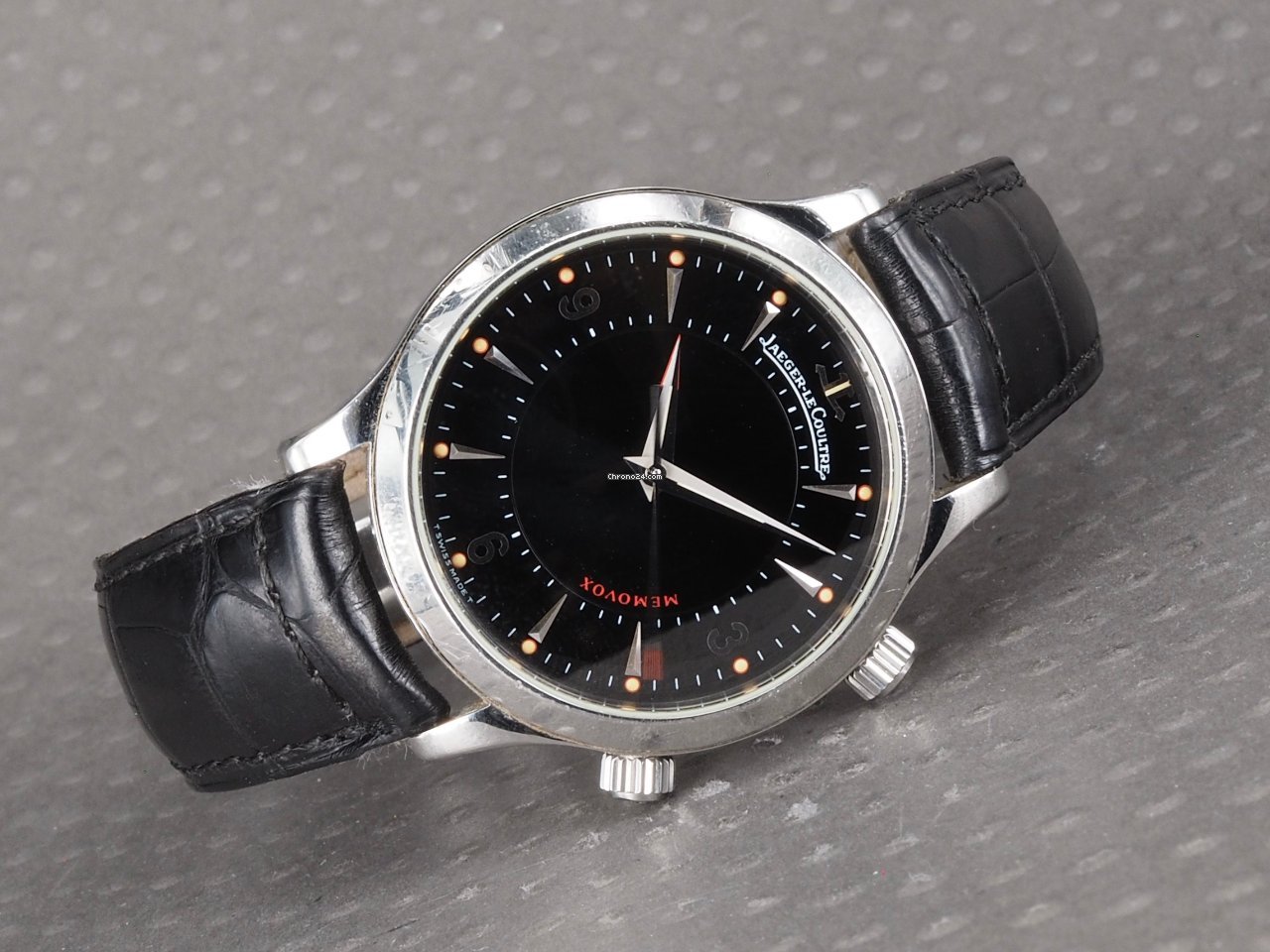 Jaeger-LeCoultre Master Memovox Mens watch Unisex Manual winding Steel 144.8.94.S Replica 5