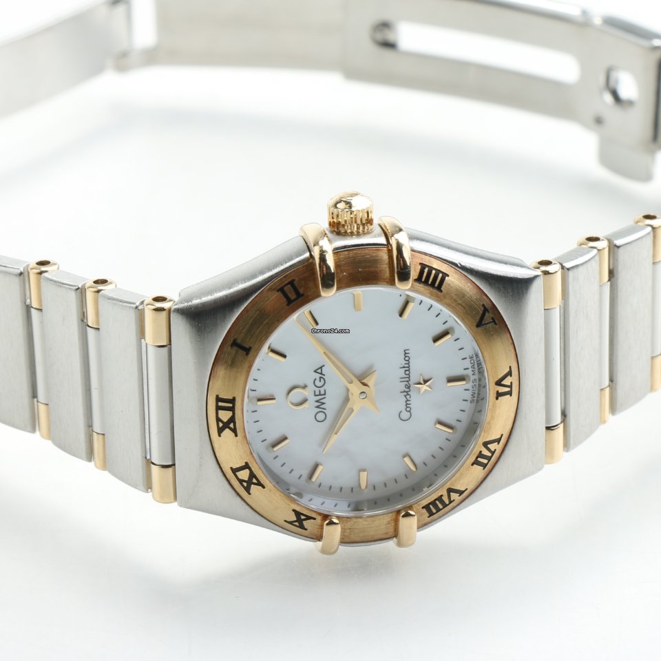 IMG_9081 Omega Constellation Womens watch Quartz Gold Steel 131.20.25.60.05.002 Replica 5