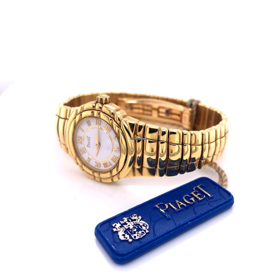 IMG_9081 Piaget Tanagra Womens watch Quartz Yellow gold 16031 Replica 5