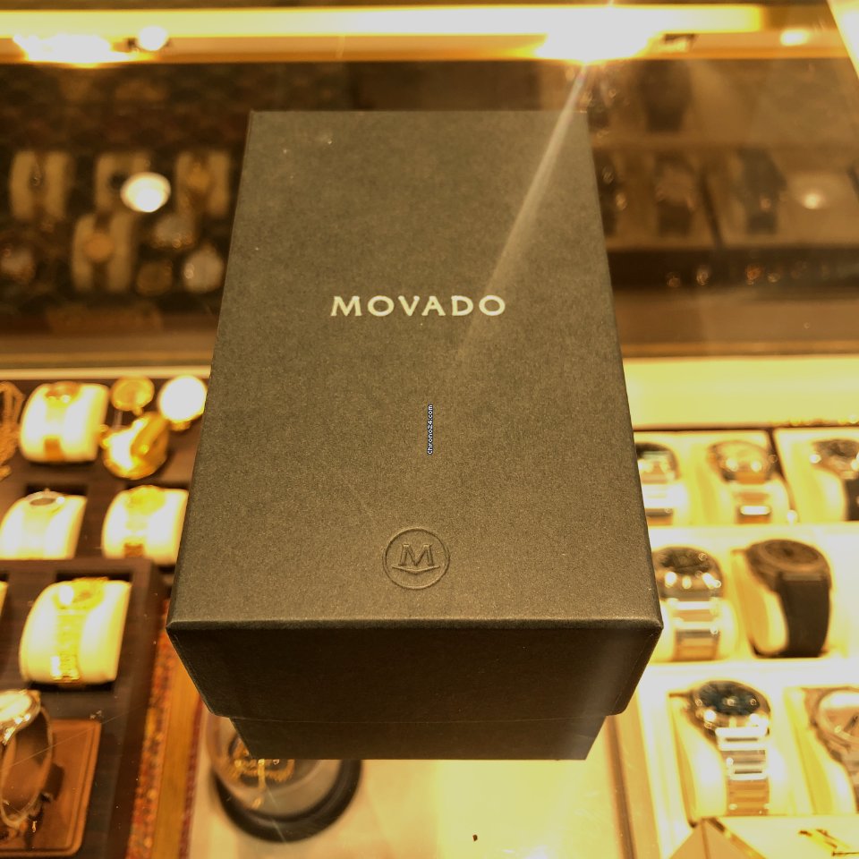 IMG_9081 Movado Mens watch Unisex Quartz Steel 0605619 Replica 5