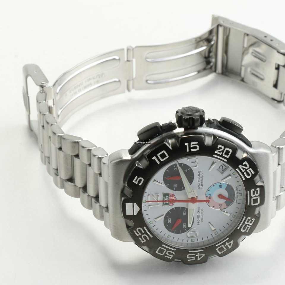 IMG_9081 TAG Heuer Formula 1 Quartz Mens watch Unisex Quartz Steel CAC1111.BA0850 Replica 5
