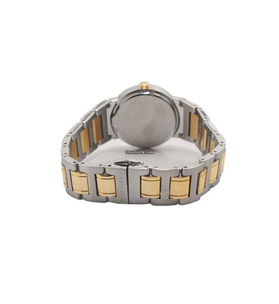 IMG_9081 Bulgari Bulgari Womens watch Quartz Gold Steel BB26SG Replica 5