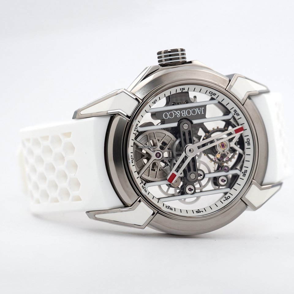 Jacob & Co. Mens watch Unisex Manual winding Titanium EX100.20.WR.WB.A Replica 5