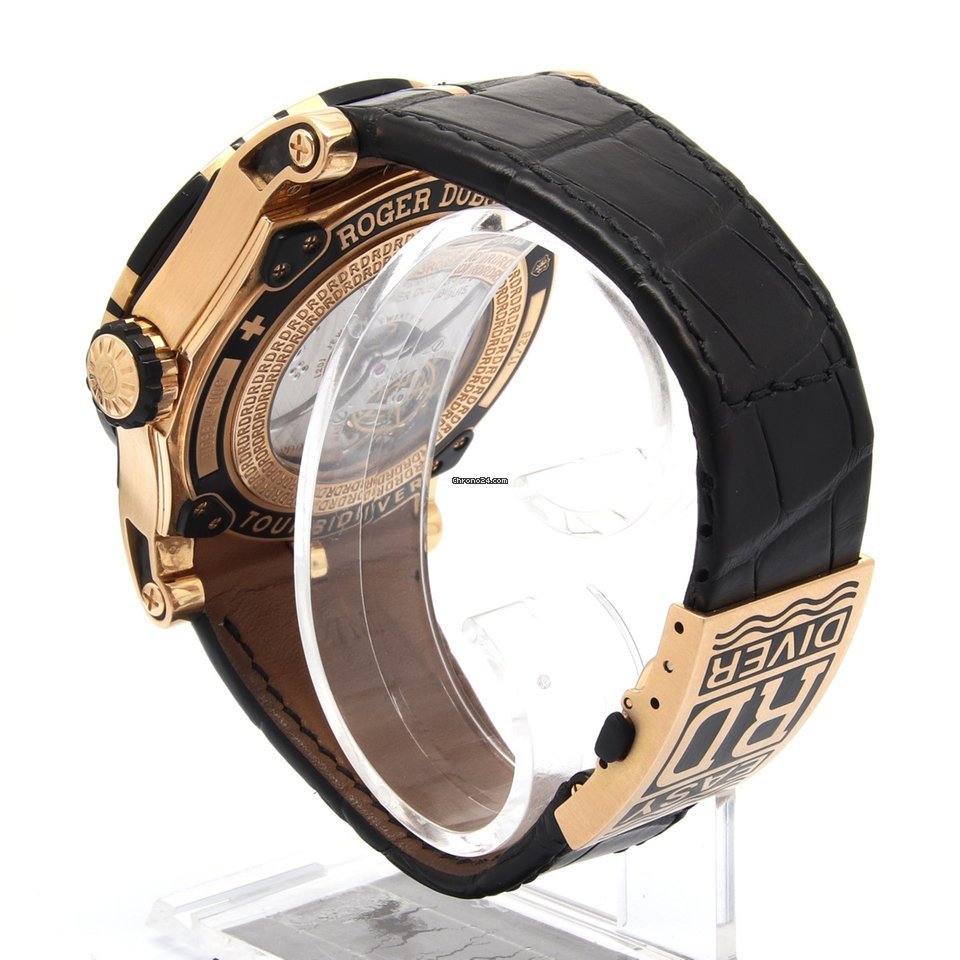 IMG_9081 Roger Dubuis Easy Diver Manual winding Rose gold SED48 05 C5.N CPG9.12 Replica 5