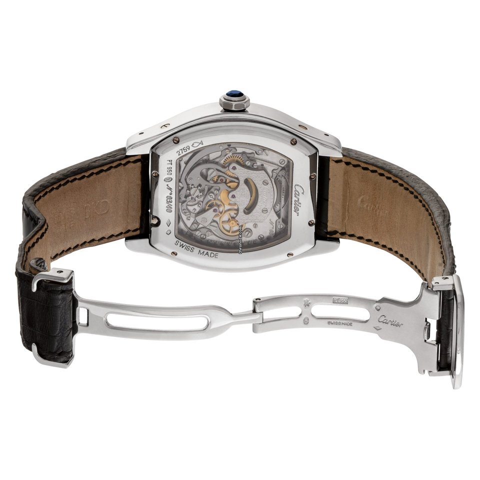IMG_9081 Cartier Tortue Mens watch Unisex Manual winding Platinum W1545751 Replica 5