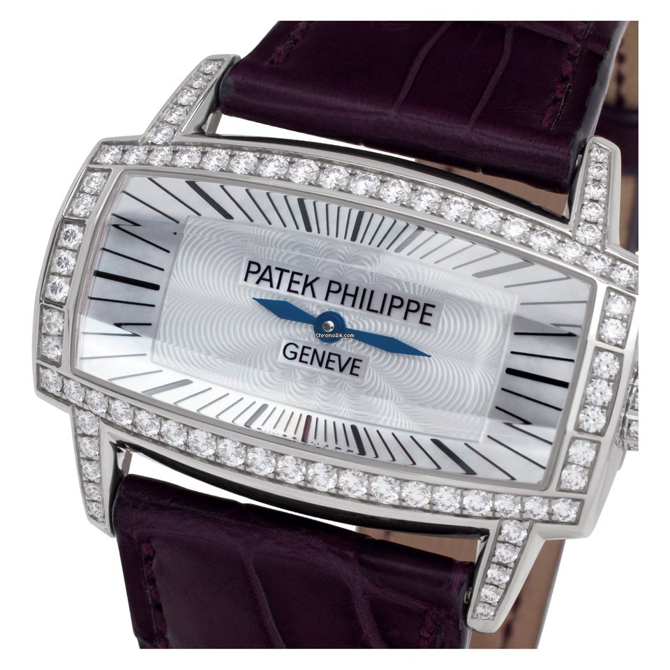 IMG_9081 Patek Philippe Gondolo Quartz White gold 4981G-001 Replica 5