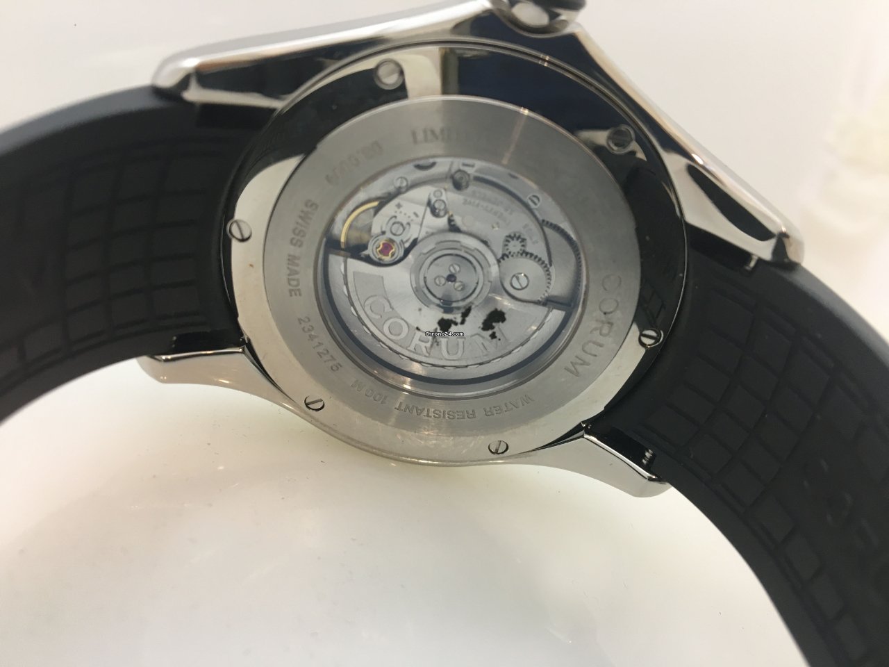 IMG_9081 Corum Bubble Mens watch Unisex Automatic Steel 082.310.20 0371 CA01 Replica 5