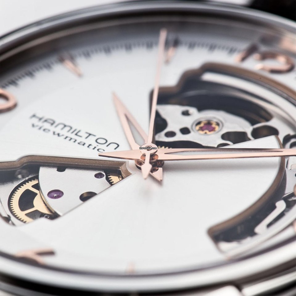 IMG_9081 Hamilton Jazzmaster Open Heart Mens watch Unisex Automatic Steel H32565555 Replica 5
