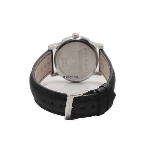 IMG_9081 Bulgari Solotempo Mens watch Unisex Quartz Steel ST 35 S Replica 5