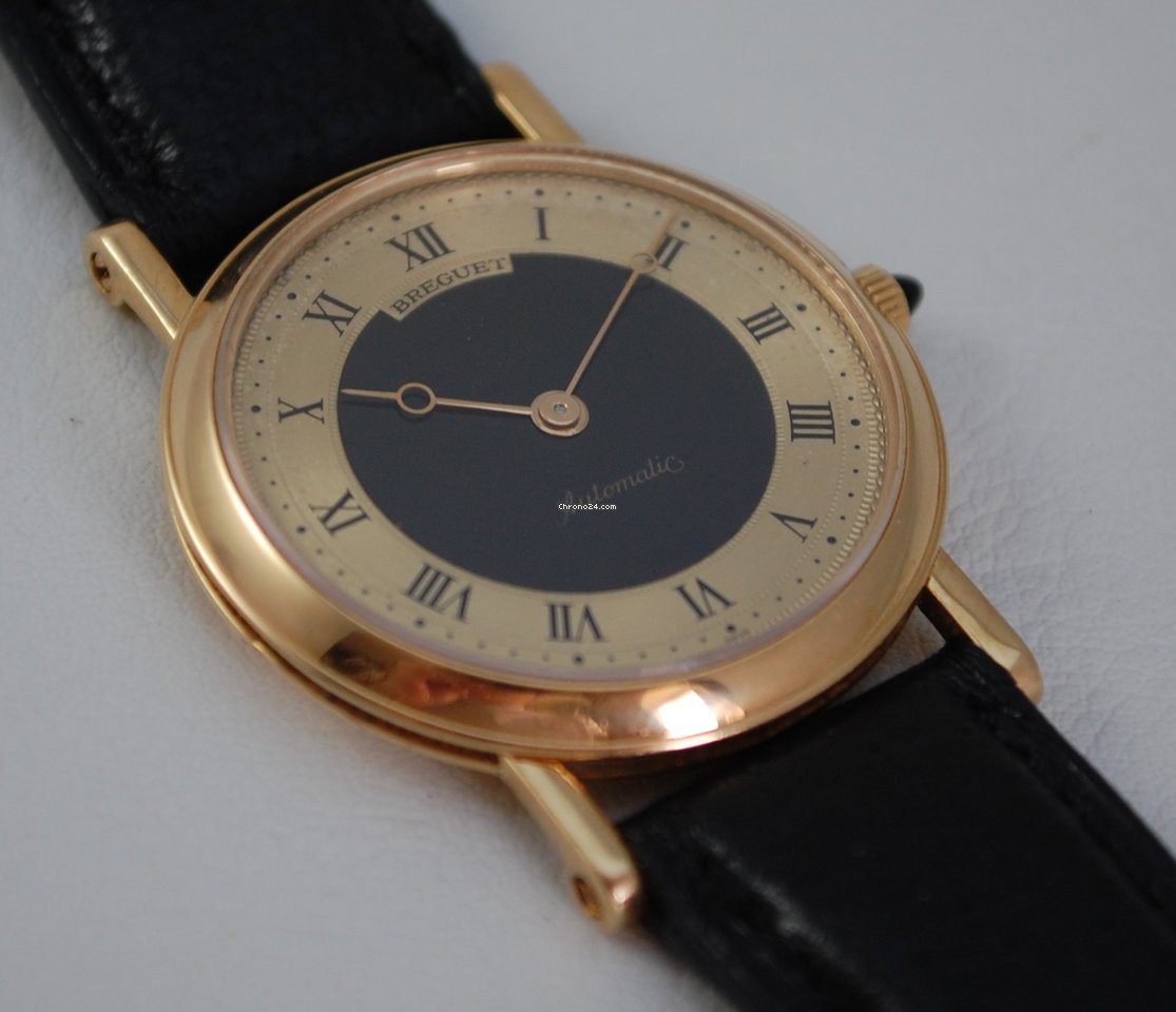 IMG_9081 Breguet Classique Mens watch Unisex Automatic Yellow gold ba3010 Replica 5