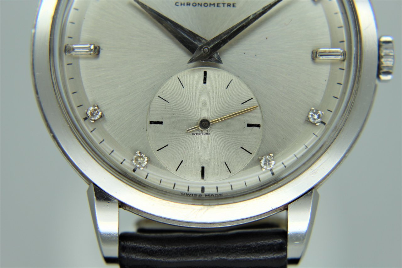 IMG_9081 Omega Mens watch Unisex Manual winding Platinum 14.161 Replica 5