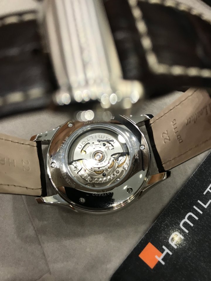 IMG_9081 Hamilton Jazzmaster Viewmatic Mens watch Unisex Automatic Steel H42725551 Replica 5