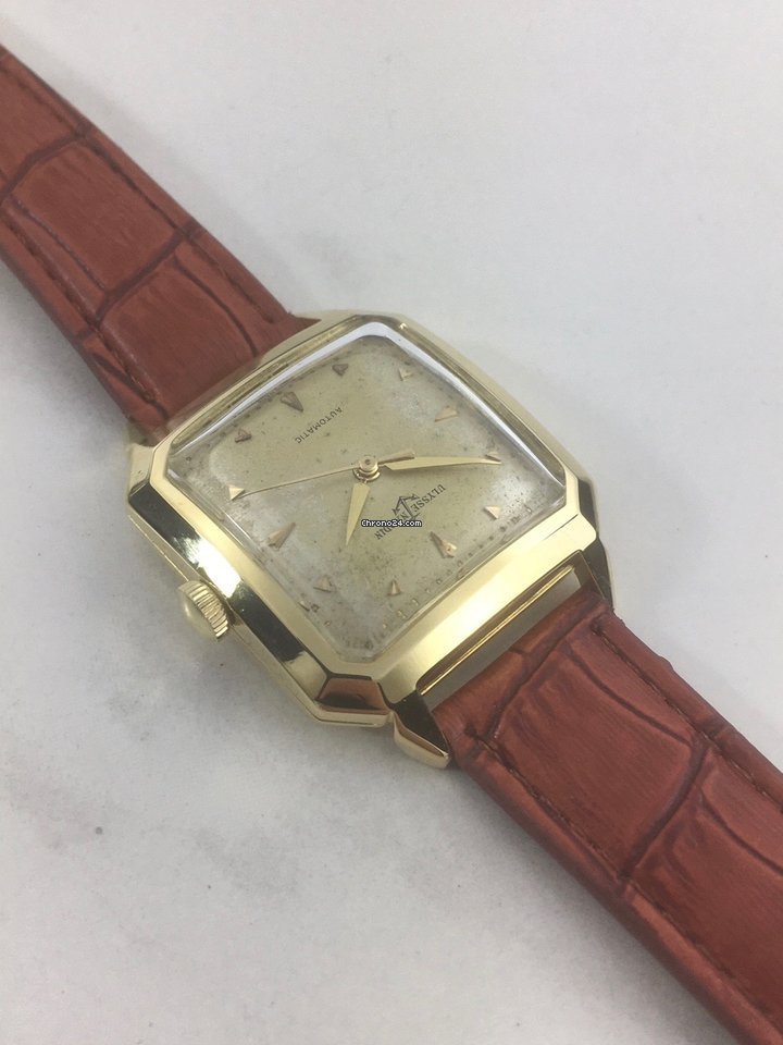 IMG_9081 Ulysse Nardin Mens watch Unisex Automatic Yellow gold 10321 Replica 5