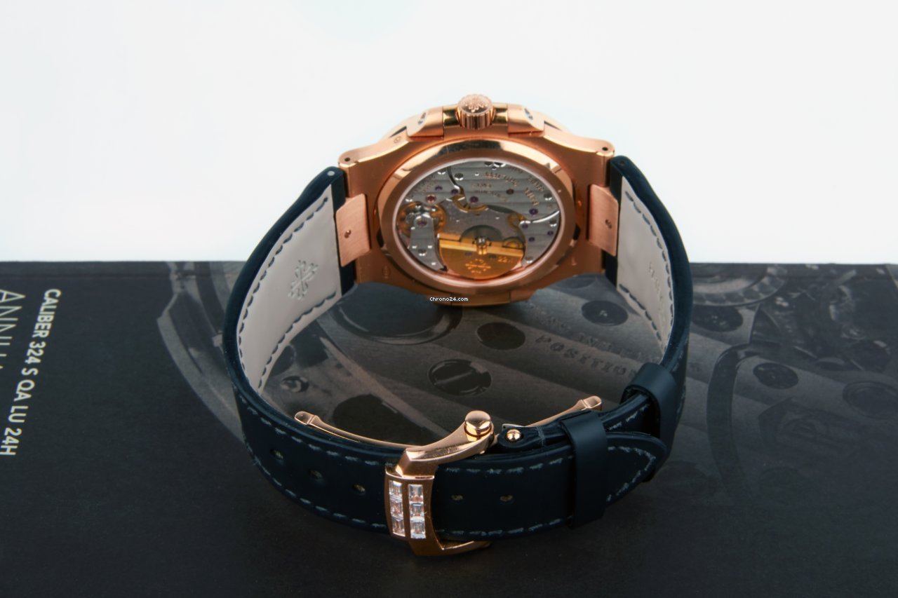 IMG_9081 Patek Philippe Nautilus Mens watch Unisex Automatic Rose gold 5712R-001 Replica 5