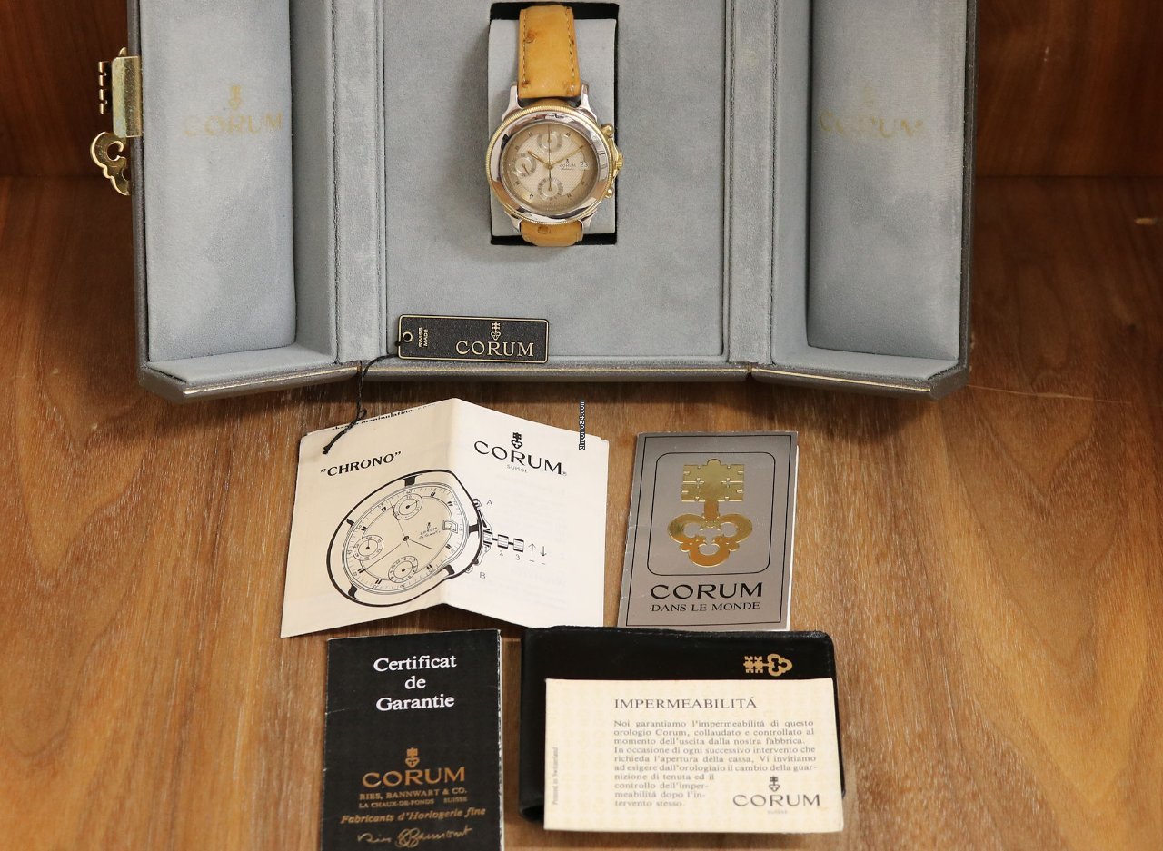 IMG_9081 Corum Mens watch Unisex Automatic Gold Steel 77.111.21 Replica 5