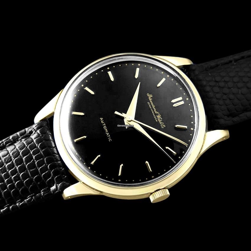 IWC Mens watch Unisex Automatic Yellow gold 7551ST Replica 5