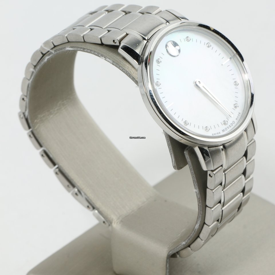 IMG_9081 Movado TC Womens watch Quartz Steel 39.3.14.1210 Replica 5