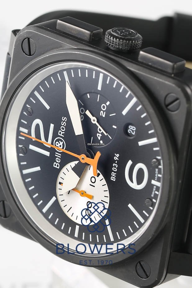 IMG_9081 Bell & Ross BR 03-94 Chronographe Mens watch Unisex Automatic Steel BR03-94 Replica 5
