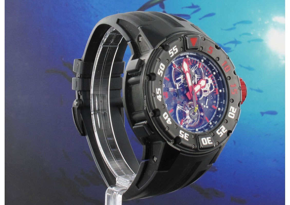 IMG_9081 Richard Mille Manual winding Titanium RM025 Replica 5