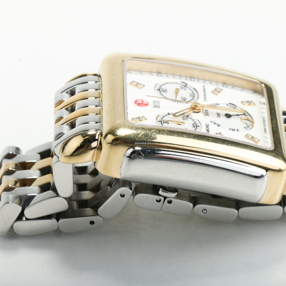 Michele Deco Womens watch Quartz Steel MW06Z00C9046 Replica 5
