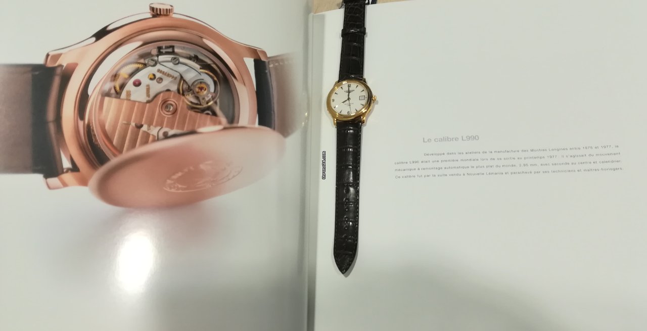 IMG_9081 Longines Mens watch Unisex Automatic Yellow gold L2.630.6 Replica 5