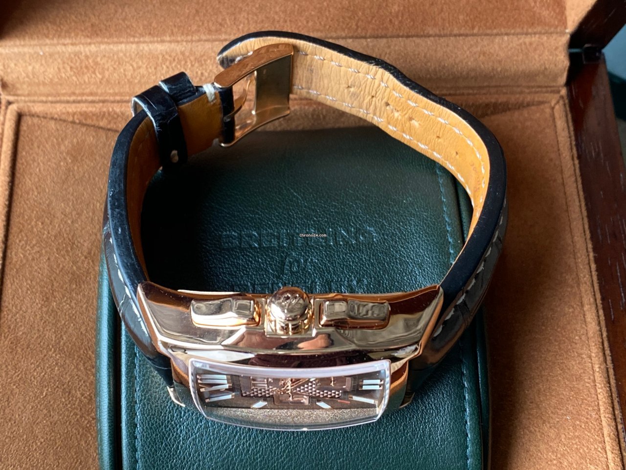 IMG_9081 Breitling Bentley Flying B Automatic Rose gold R44365 Replica 5