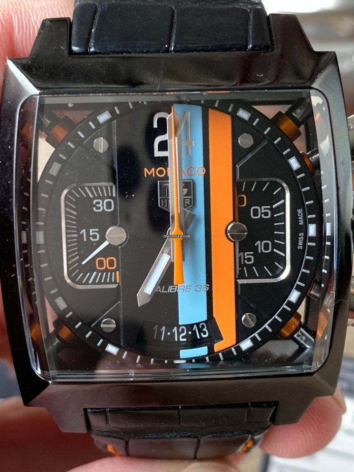 TAG Heuer Monaco Calibre 36 Mens watch Unisex Automatic Steel CAL5112 Replica 5